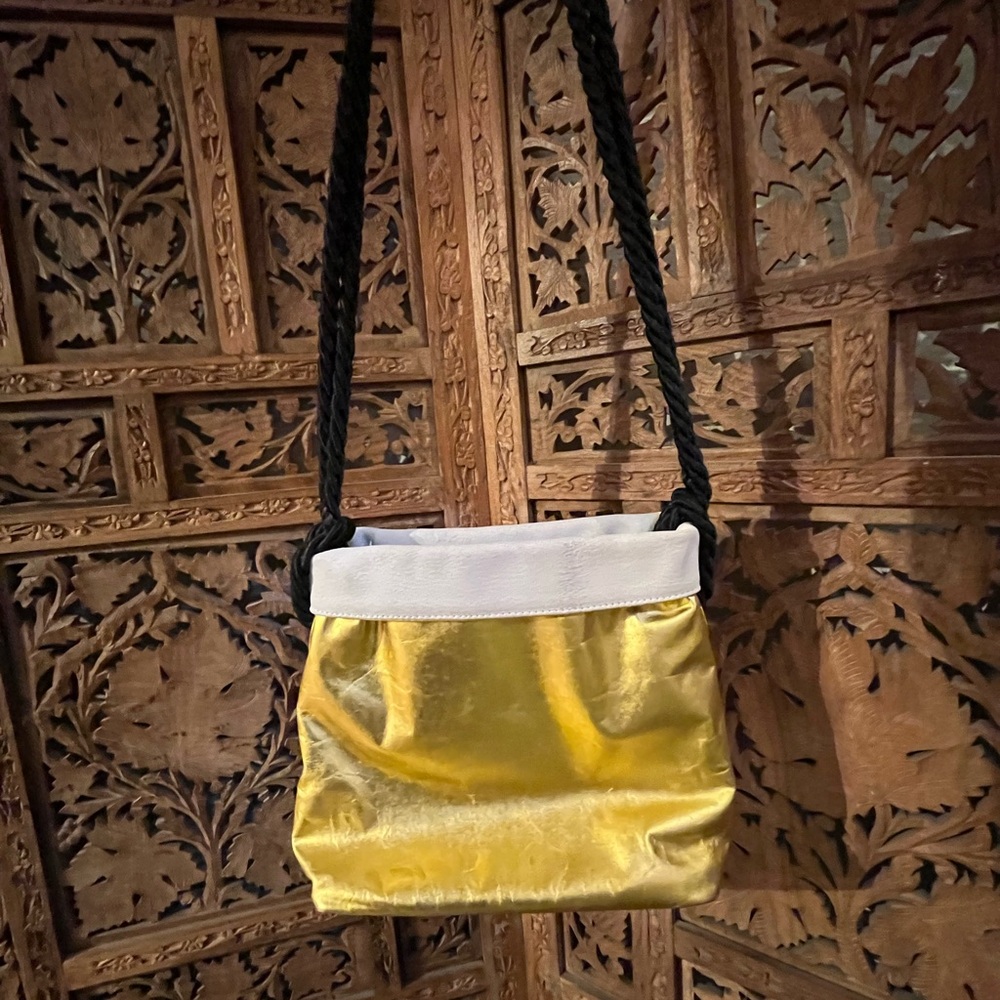 Vintage Donna Karen Purse Gold